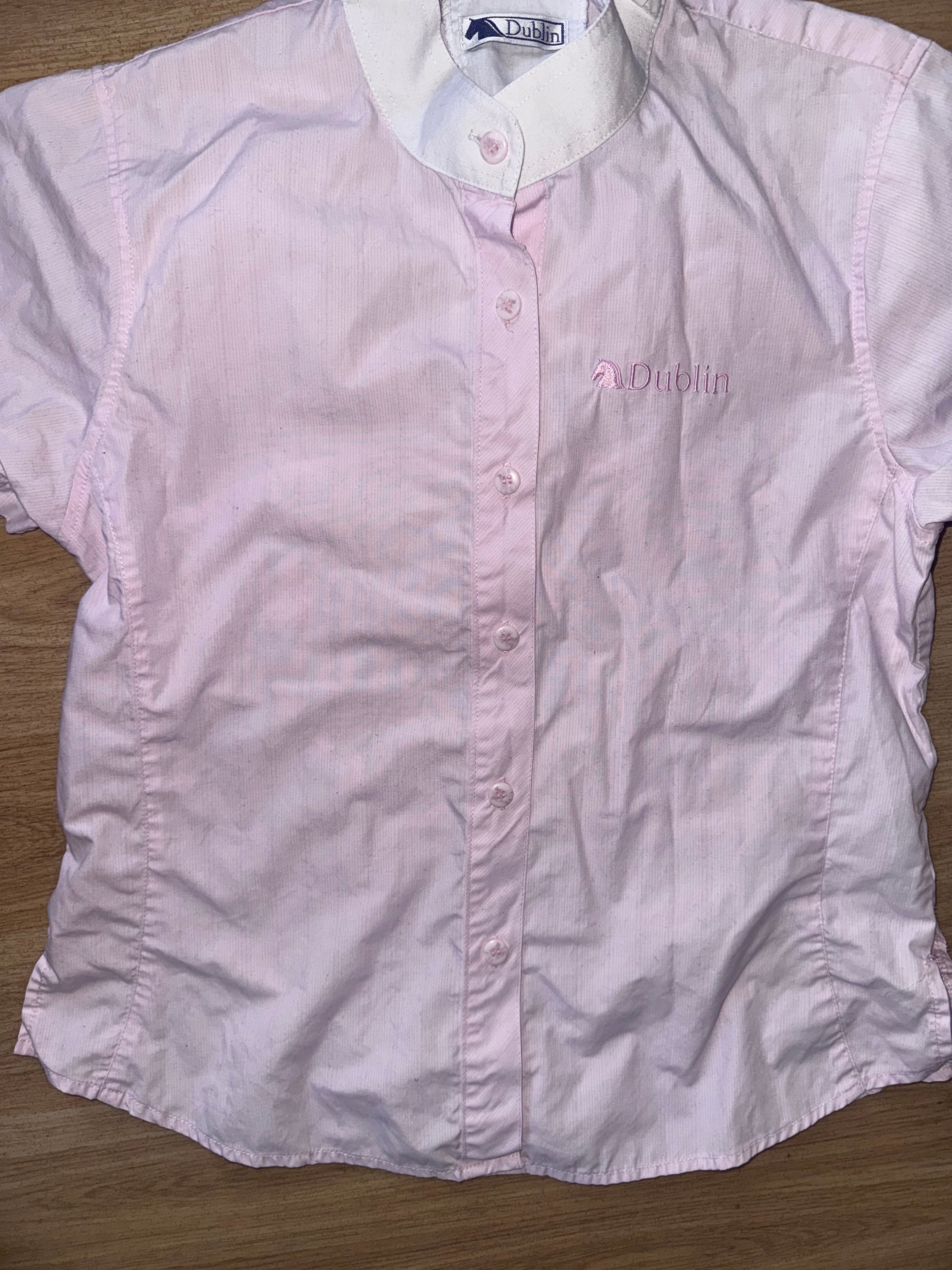 Dublin Pink Ladies Size 12 Stock Show Shirt