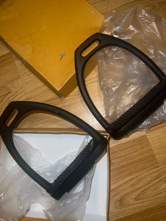 Matt Black 4.5” Stirrups .