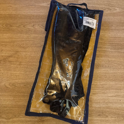 Shires Moretta Black Suede Half Chaps - Ladies Small