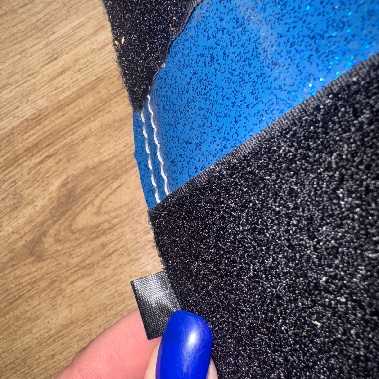 Horka Blue Glitter Size Full Brushing Boots