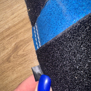 Horka Blue Glitter Size Full Brushing Boots