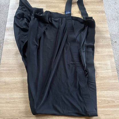 Shires Black Lycra Anti Rub Vest Bib Size XF