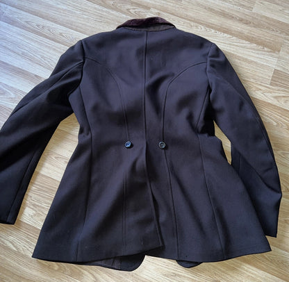 Brown Size 32” Chest Horse Riding Show Jacket #24