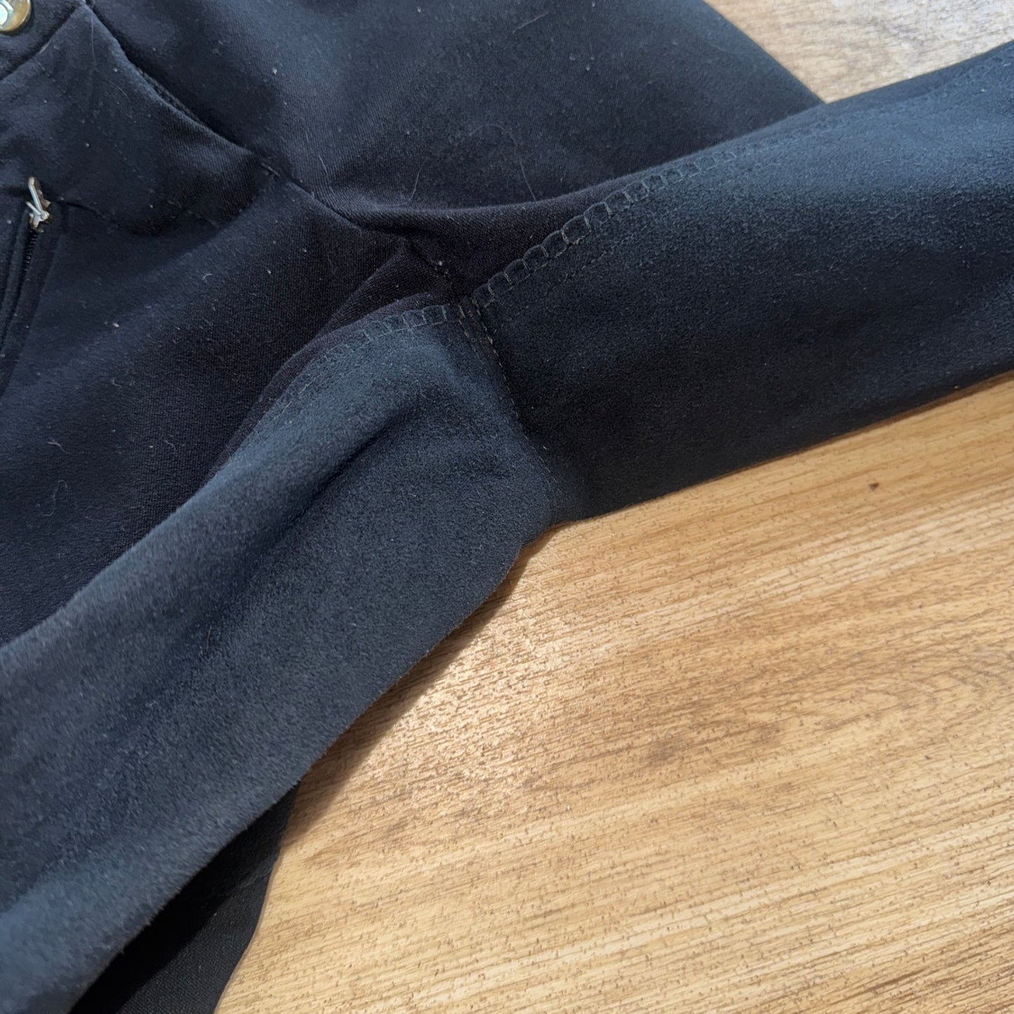 Derby House Black Full Suede Seat Ladies 24” Breeches