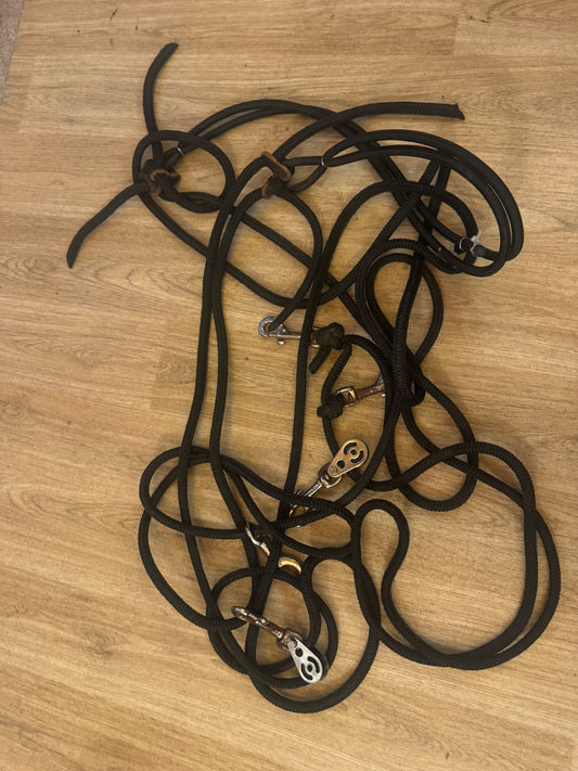 Passoa Style Black Training Aid | Lunging Horse Second Hand Tack