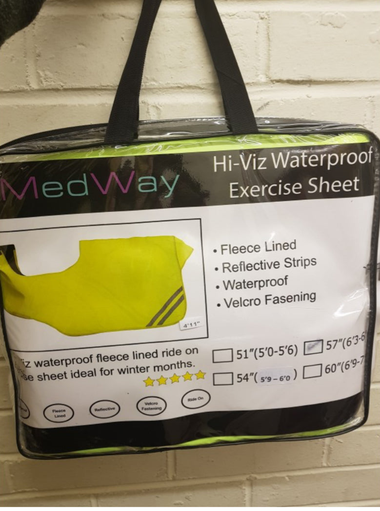 Sheldon Hi Viz Ride on Exercise Sheet (Waterproof)