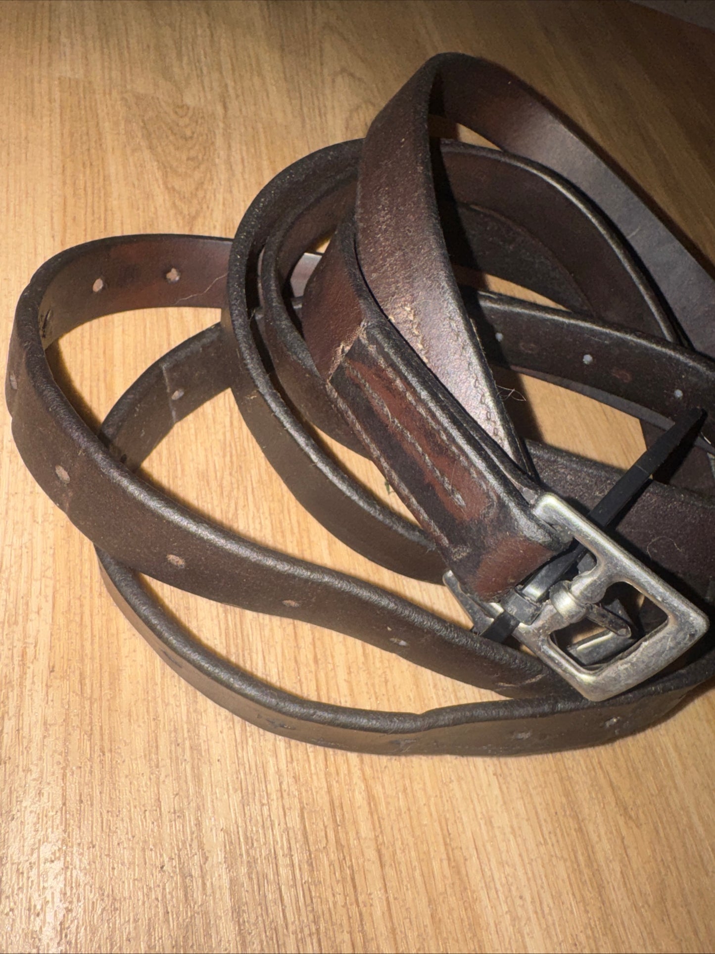 English Leather Havana Stirrup Leathers 62” #34 Second Hand Horse Tack