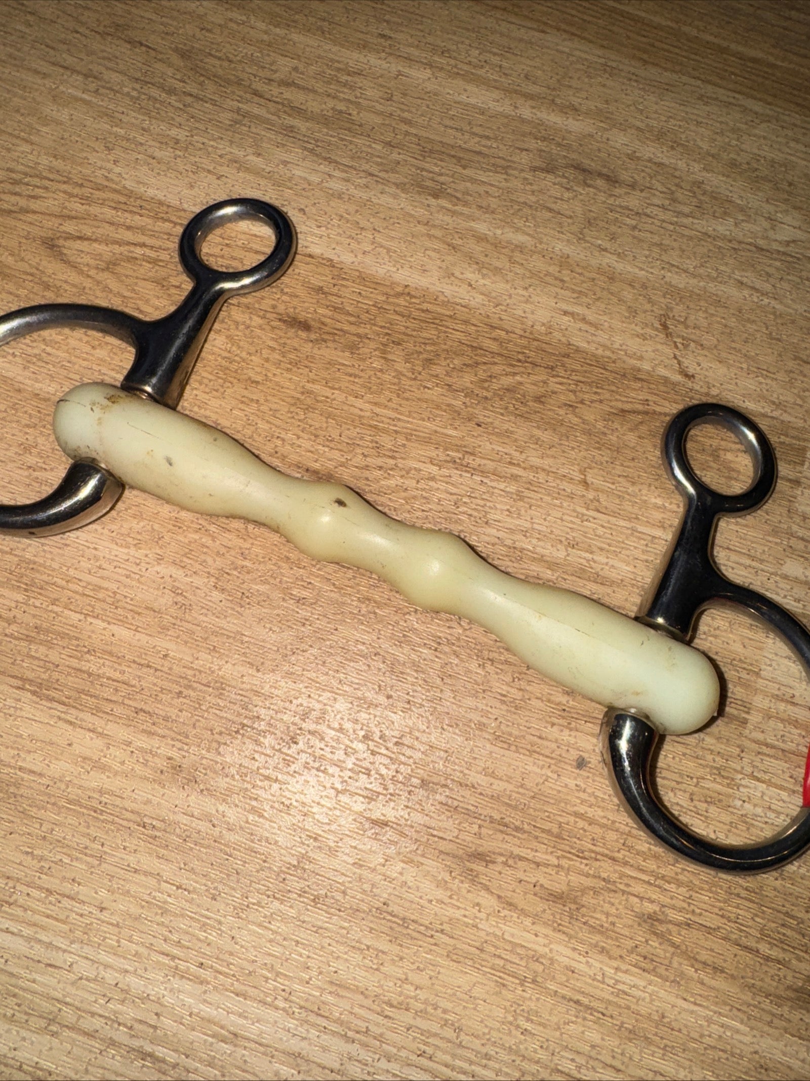 Genuine Happymouth 4.5” Hanging Cheek Snaffle