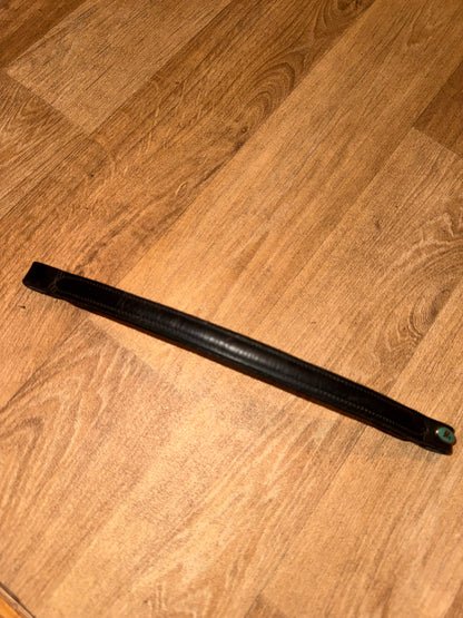 Hy Black Raised Leather Browband | Small Pony #214