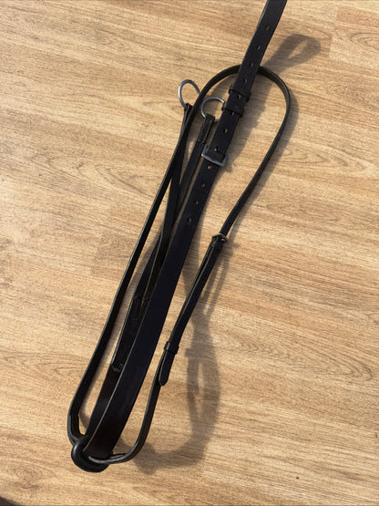 English Leather Brown Running Martingale #9
