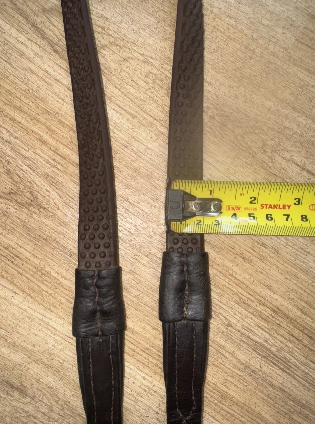 Bio Grip English Leather Full Size Reins #53