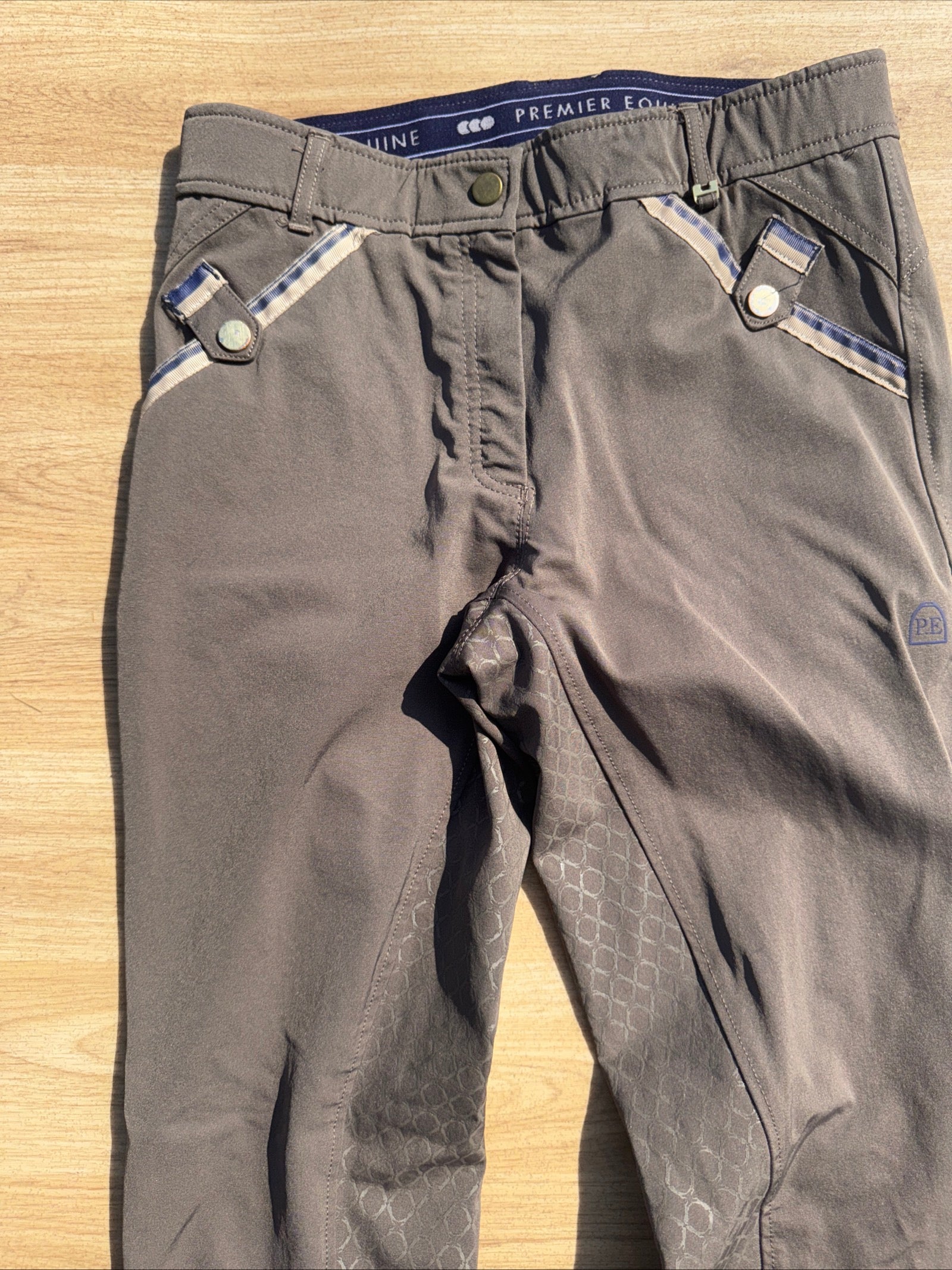 Premier Equine 28” Light Brown Breeches