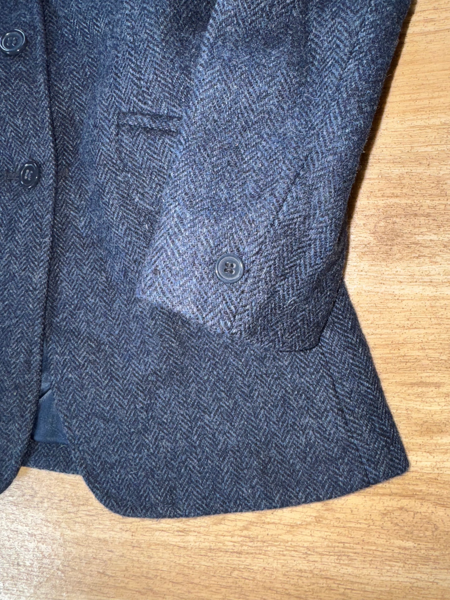Shires Malvern Navy Tweed Show Jacket Junior Unisex 30” Showing Horse Riding #397