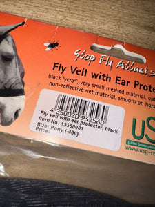USG Lycra PONY Stretch Fly Mask