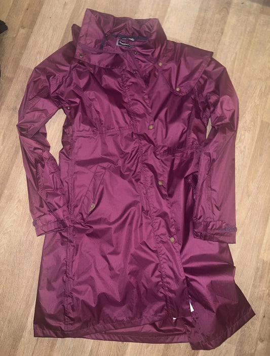 Target Dry New Size 12 Raincoat - Horse Riding Dog Walking Trench Coat