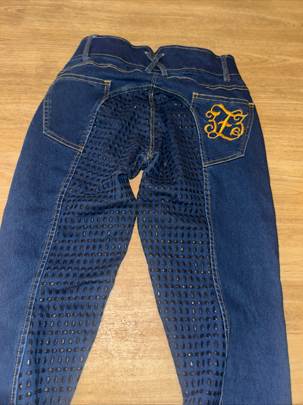 Denim Stretch Full Gel Seat Breeches - Ladies 26”