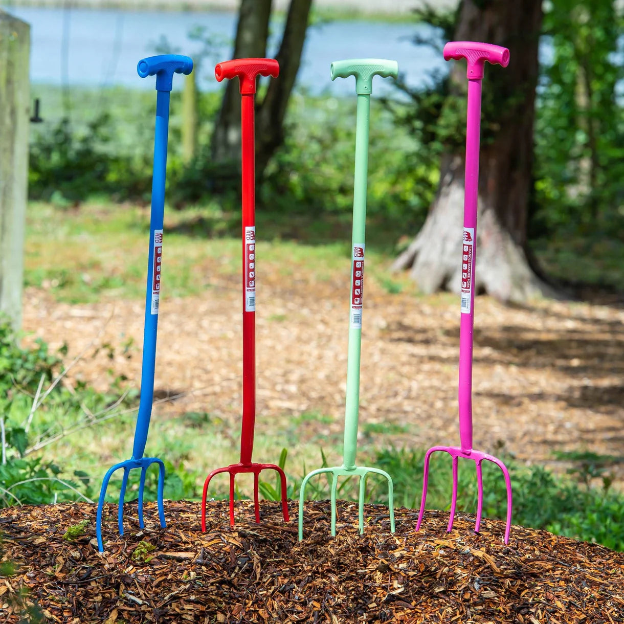 Gorilla 4 Prong Manure Fork with T Handle - COLLECTION ONLY
