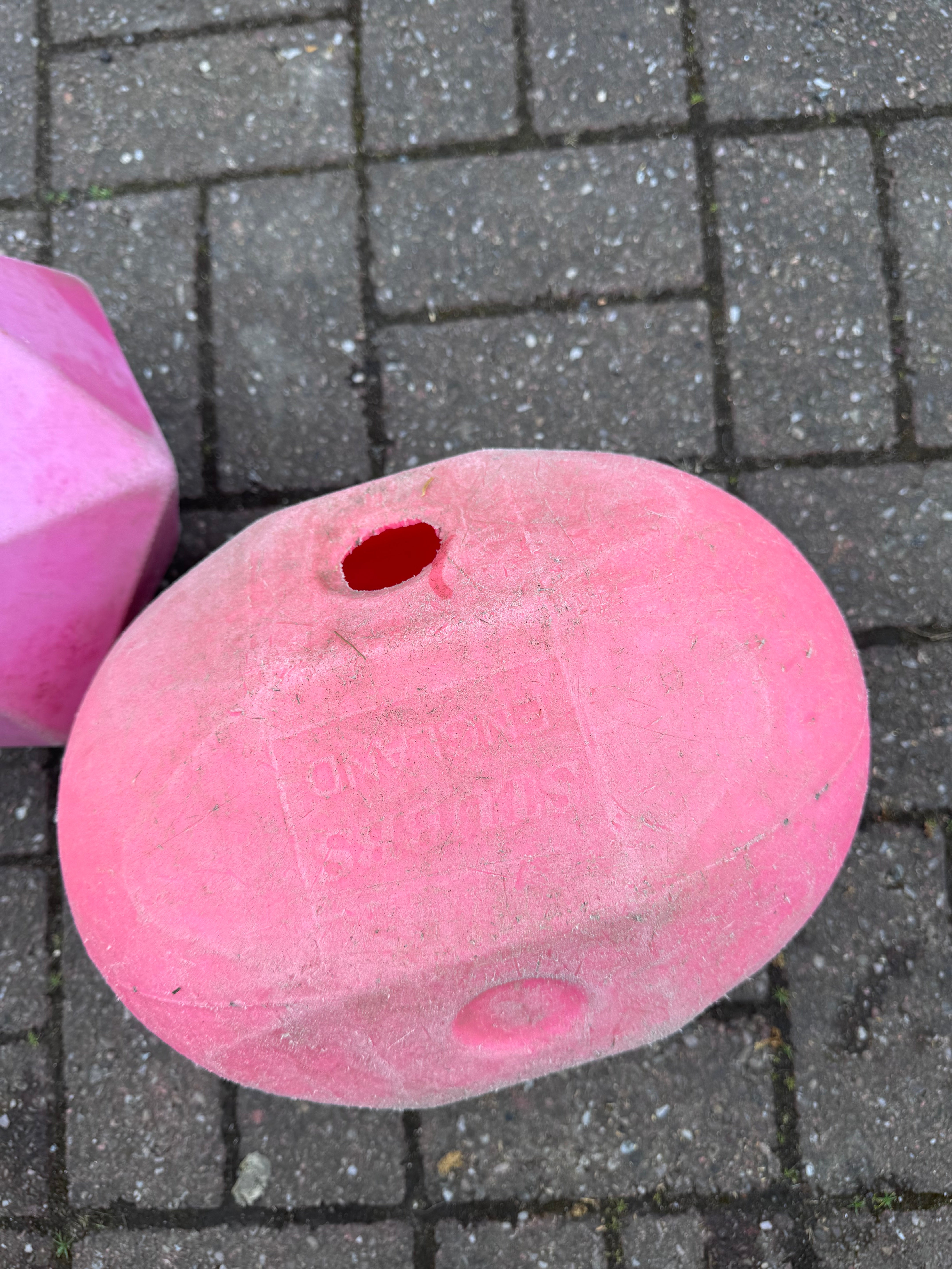 Pink STUBBS Treat Ball - horse Donkey Pony