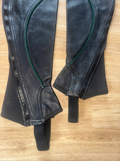 Riders Trend Ladies Extra Small TALL leather Chaps
