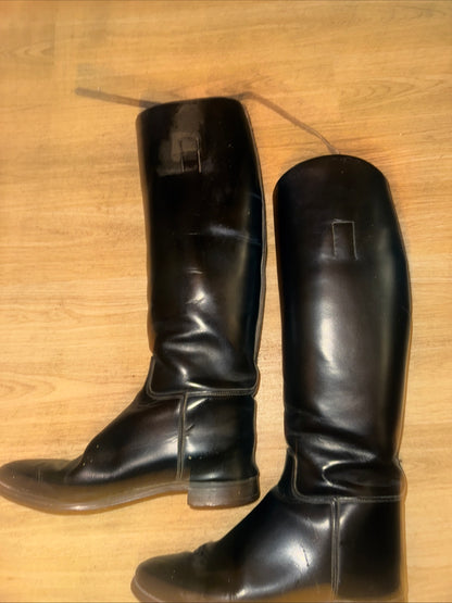 Hawkins Long Leather Ladies 7.5 Riding Boots