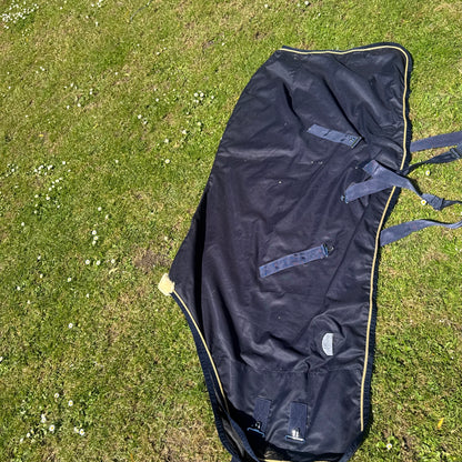 Equi Theme Navy Cotton Rug 6’6 Summer Stable Travel