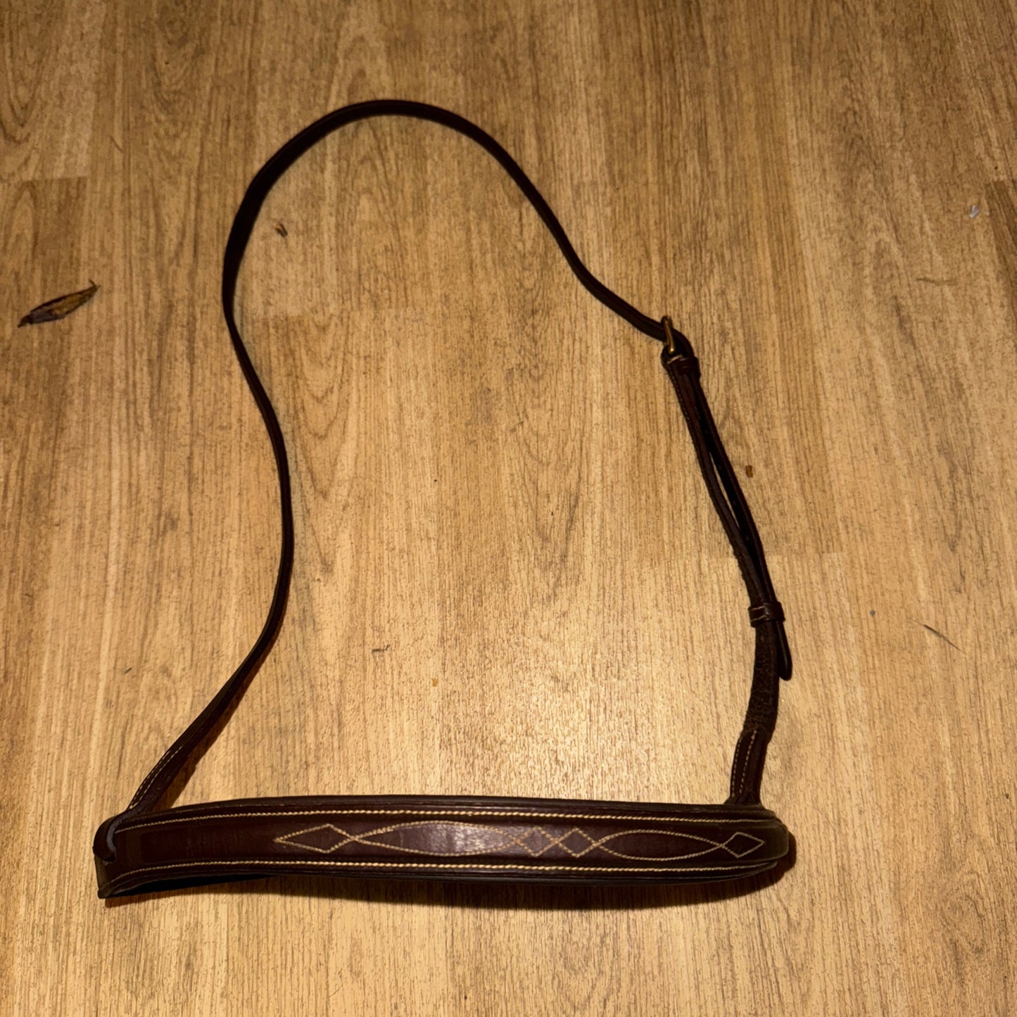 Fancy Stitch Soft English Leather XF Noseband #91