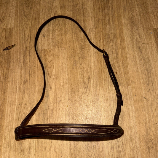 Fancy Stitch Soft English Leather XF Noseband #91