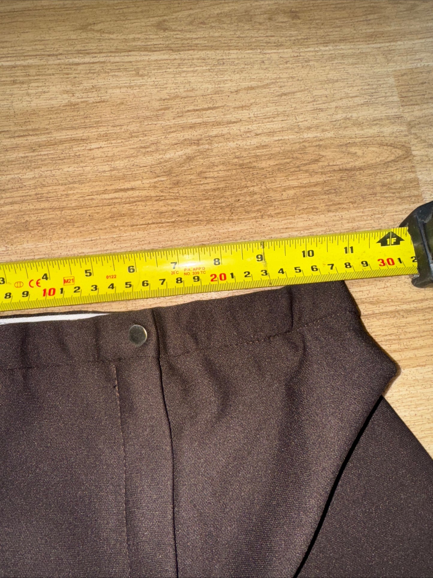 Brown Stretchy Ladies 22” Jodphurs