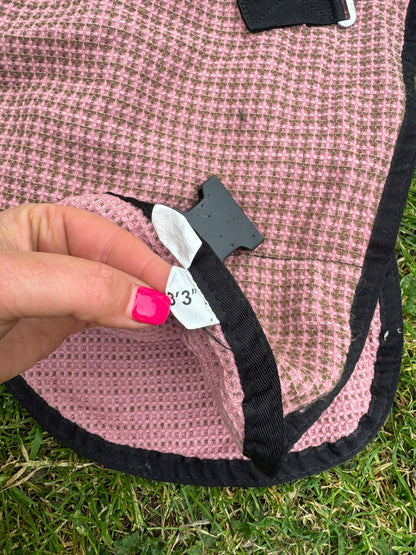 3’3  Waffle Pink Rug  Stable Cooler Travel Before Shows Mini Shetland Pony Foal