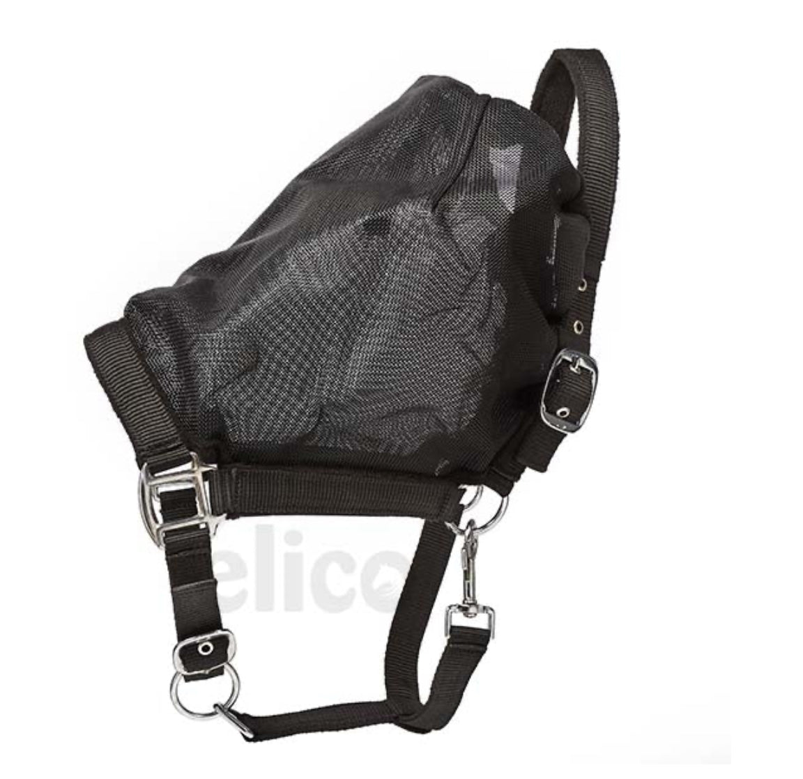 Elico Fly Mask & Headcollar Combo .