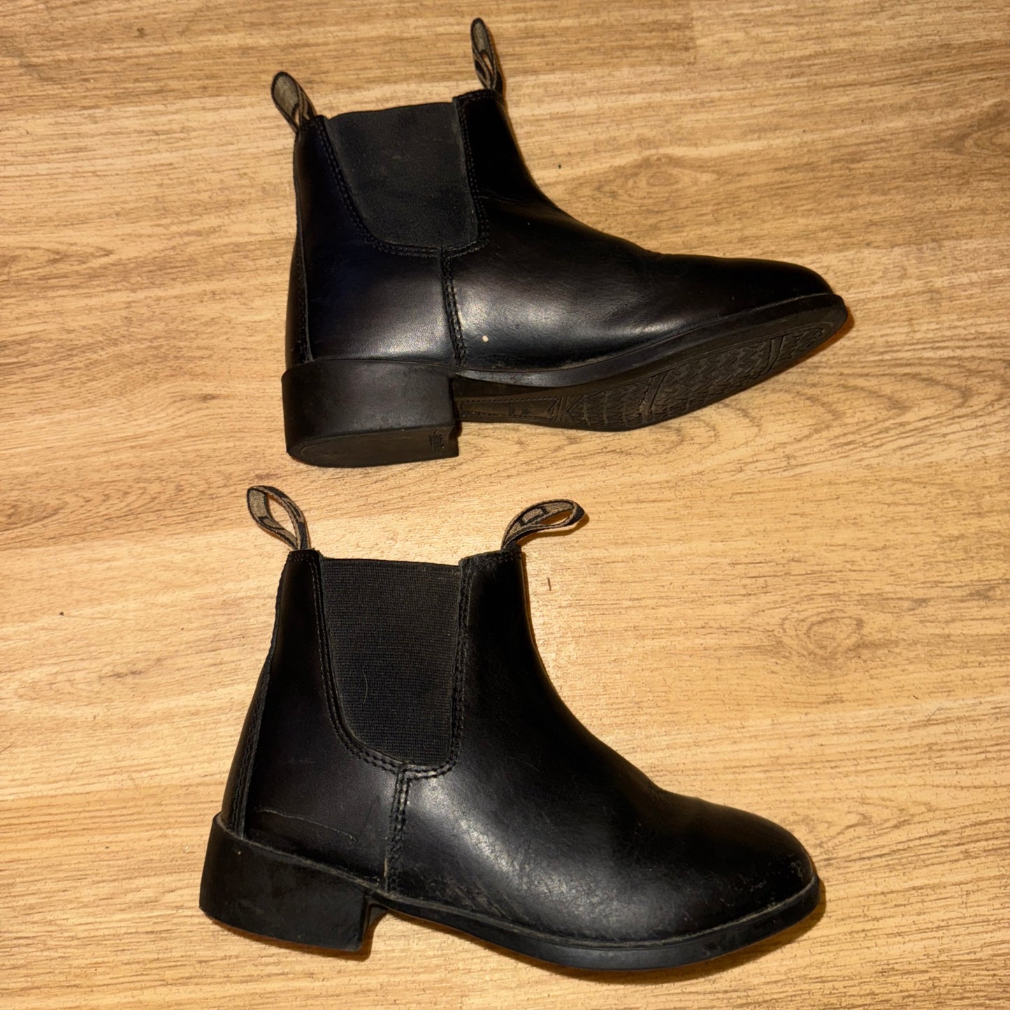 Dublin Black Leather Childs Size 13 Jodphur Boots