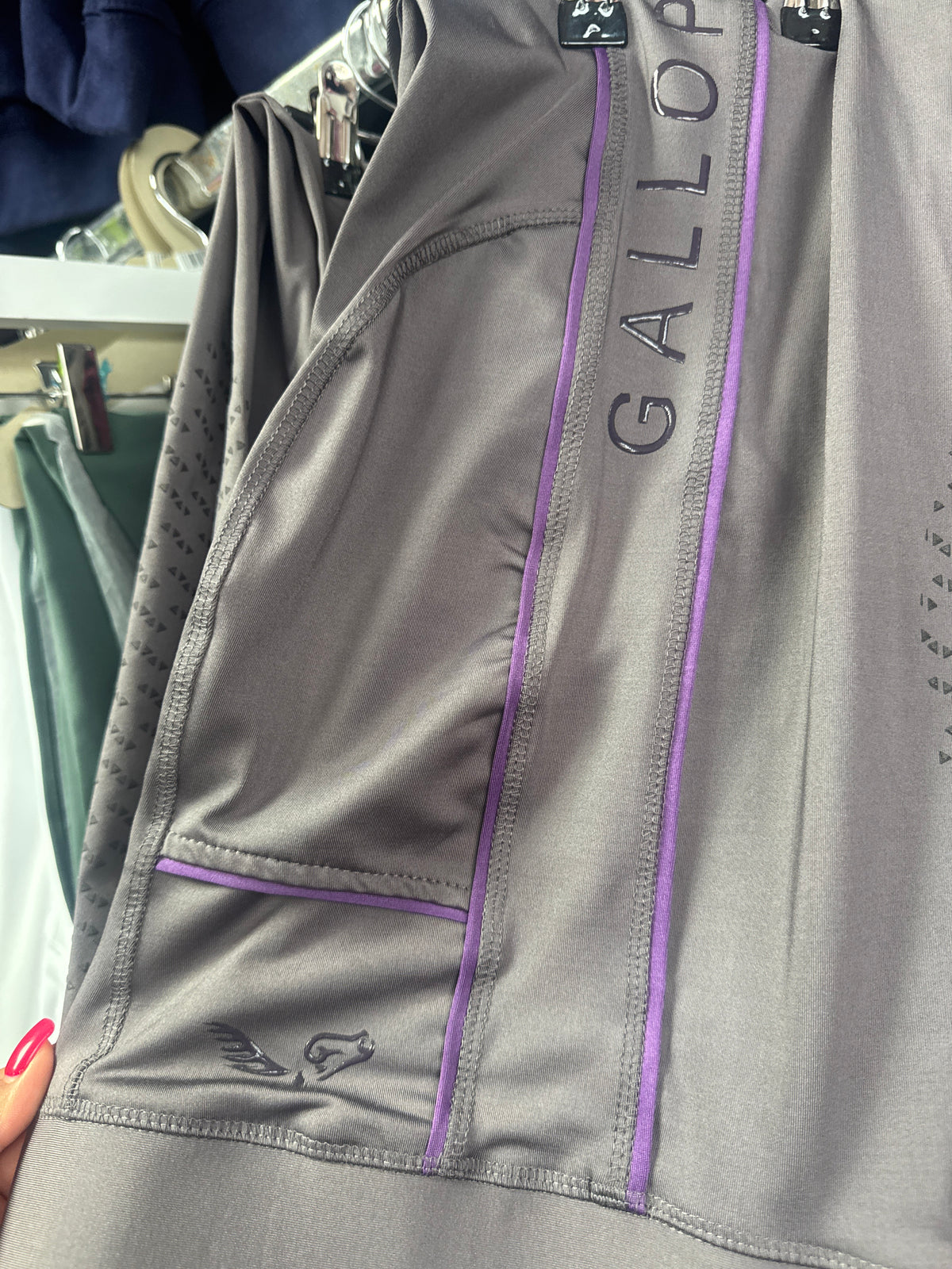 Gallop Full Silicon Seat Riding Tights