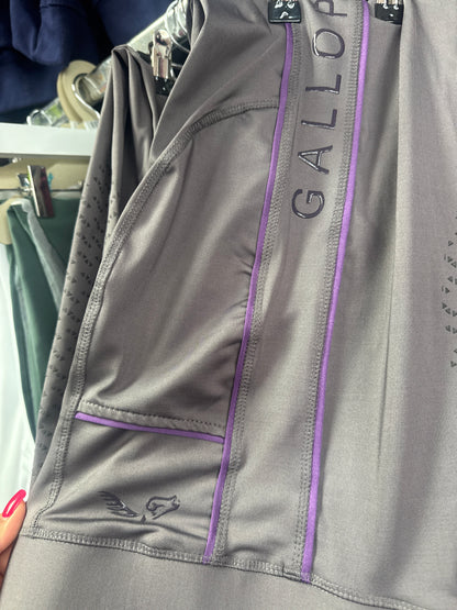 Gallop Full Silicon Seat Riding Tights