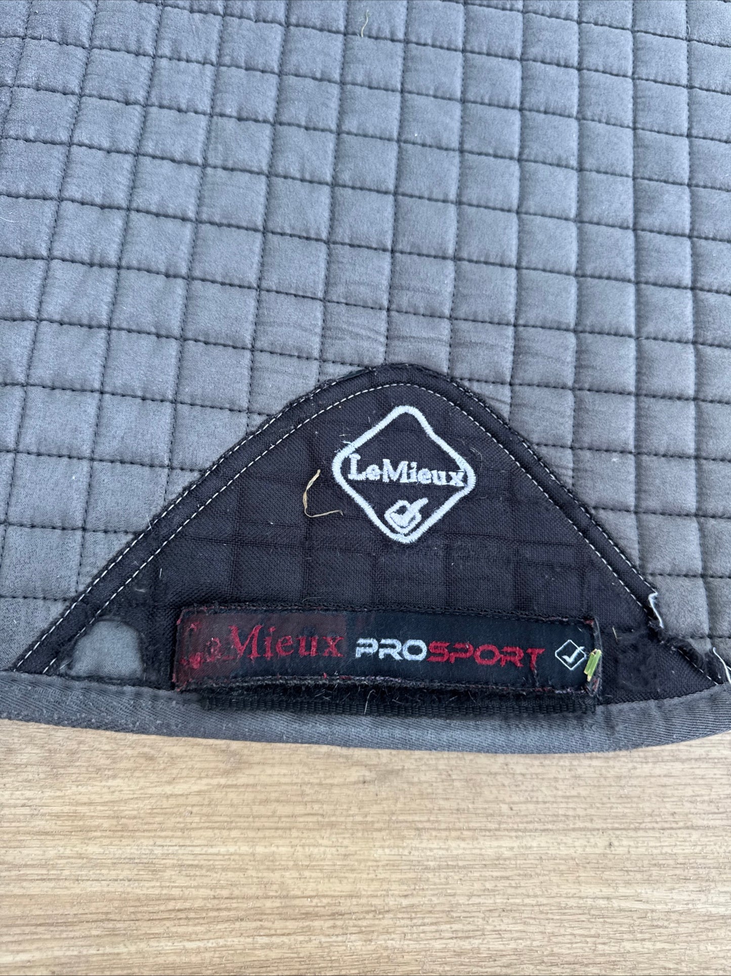 Lemieux Grey Pro Sport Dressage Saddle Pad Size Large Second Hand Horse Tack