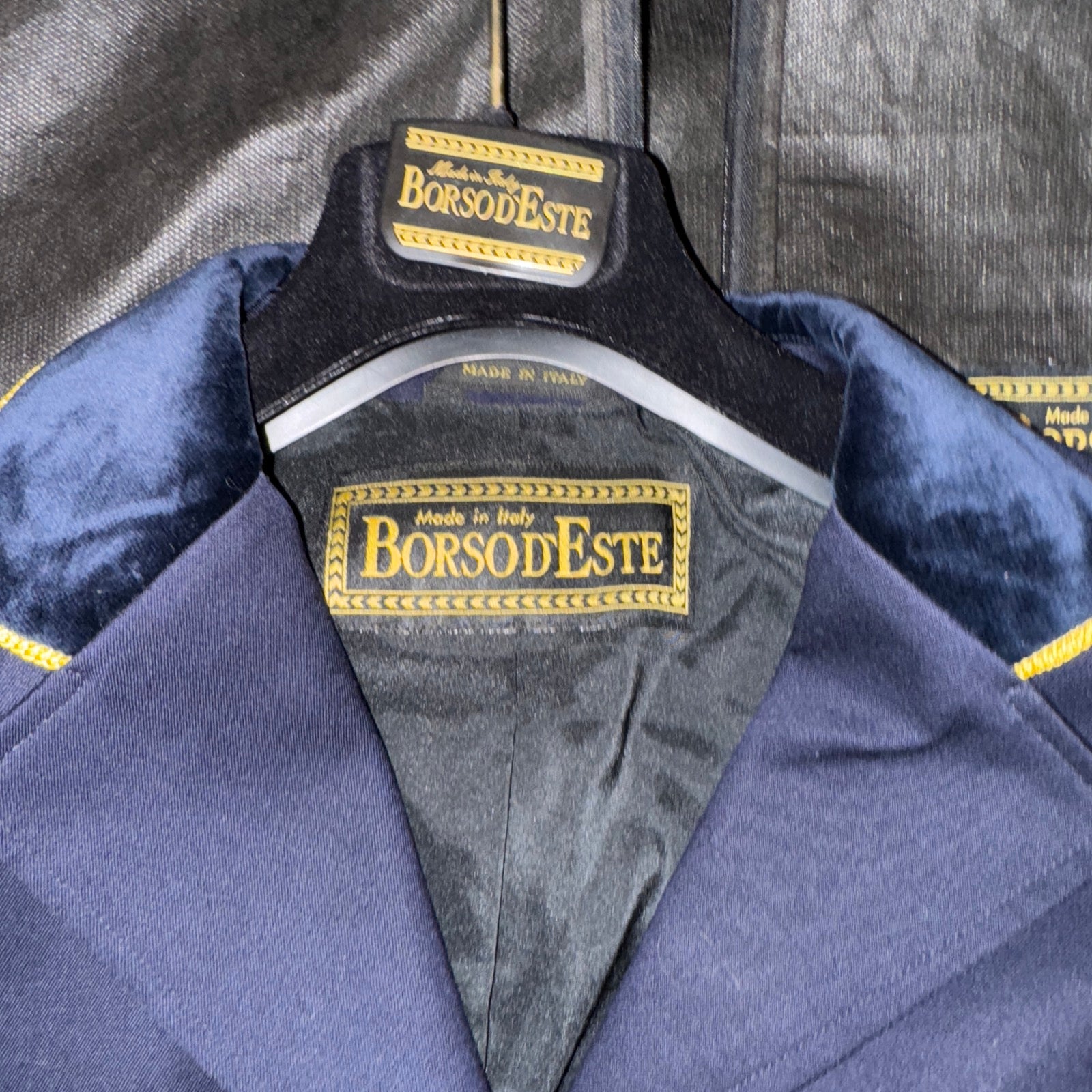BorsodEste Navy & Gold Show Jacket 42” Size 18/20 Ladies