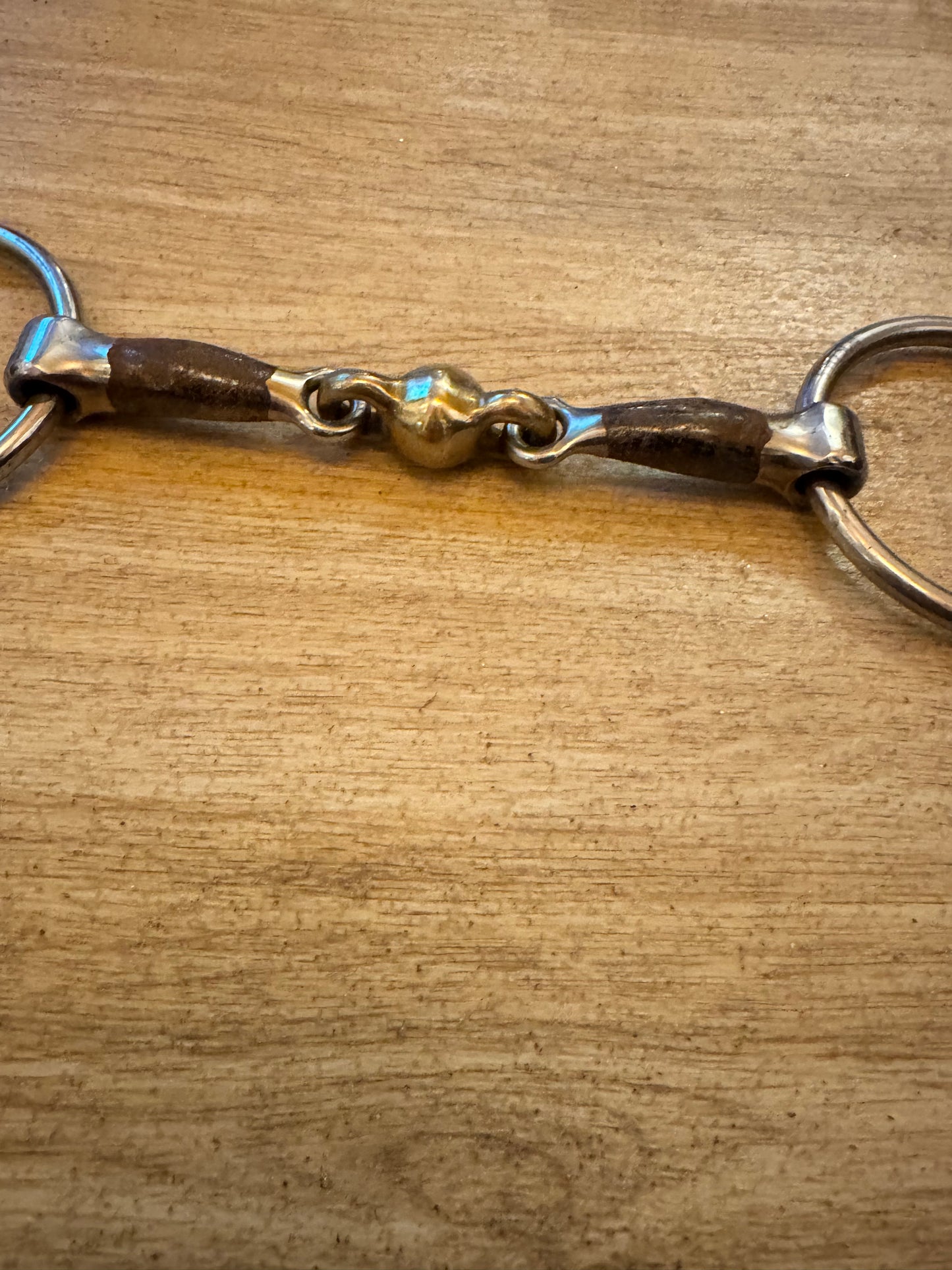 5” Loose Ring Copper Ball Lozenge Snaffle | Second Hand Bits Always For Sale