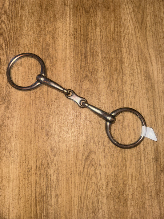 Fixed Ring 5.5” French Link Snaffle