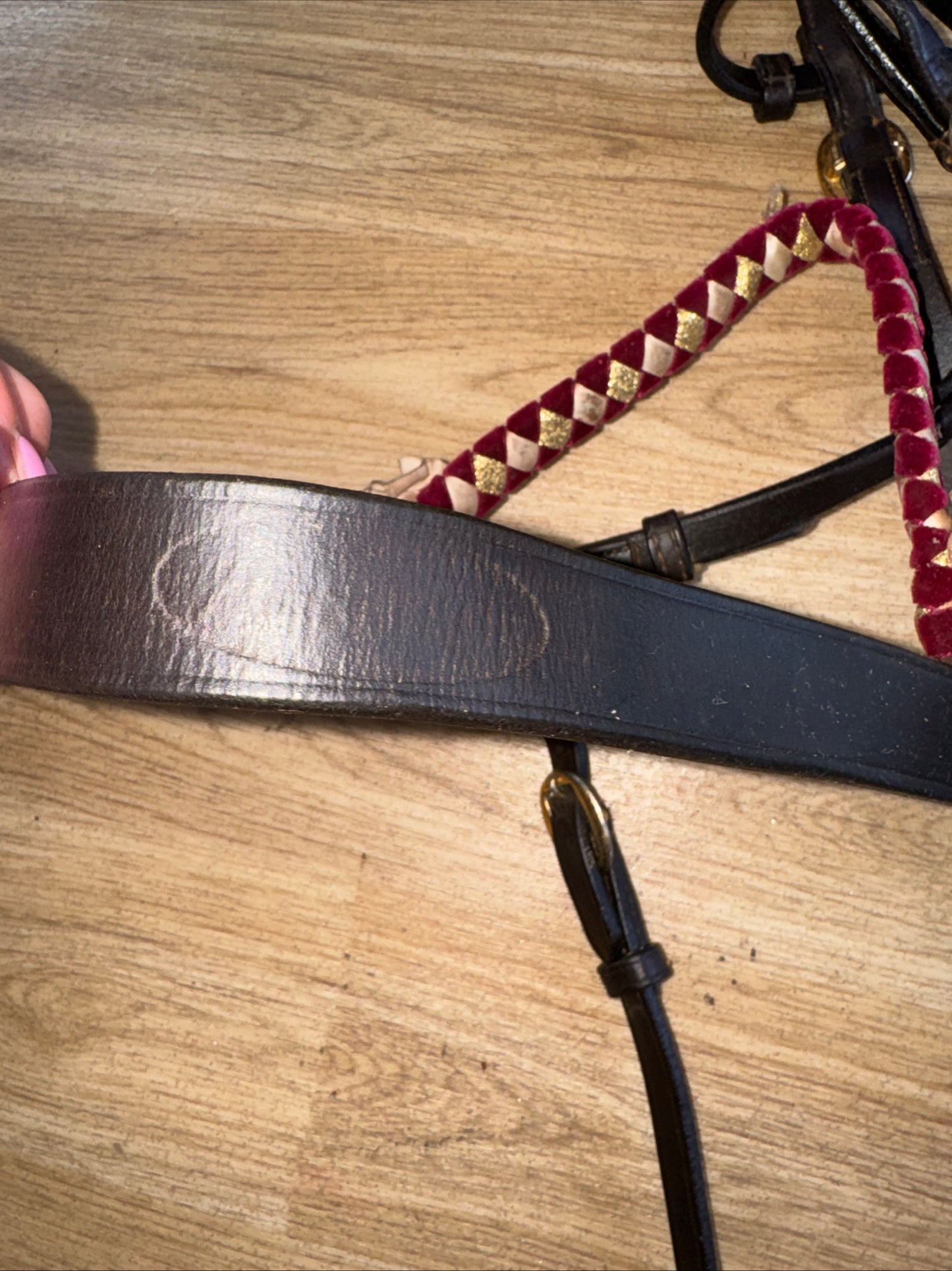 Heritage Inhand Bridle Size Cob | English Leather  #111