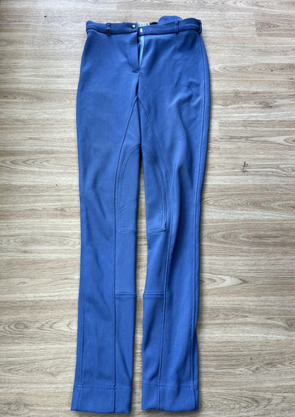 Requisite Ladies Size 28” Blue Jodphurs