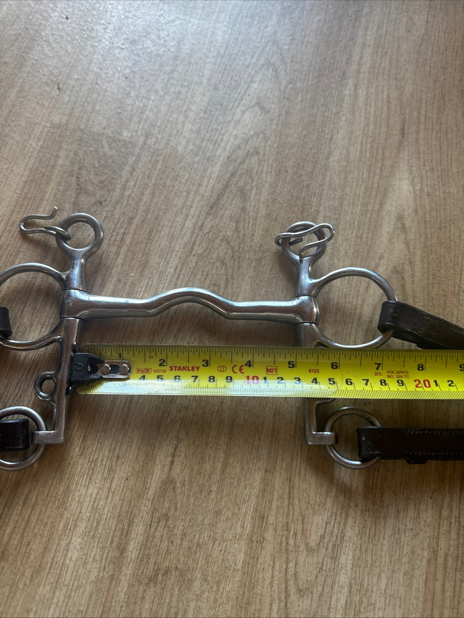 5” Port Pelham & Leather Roundings