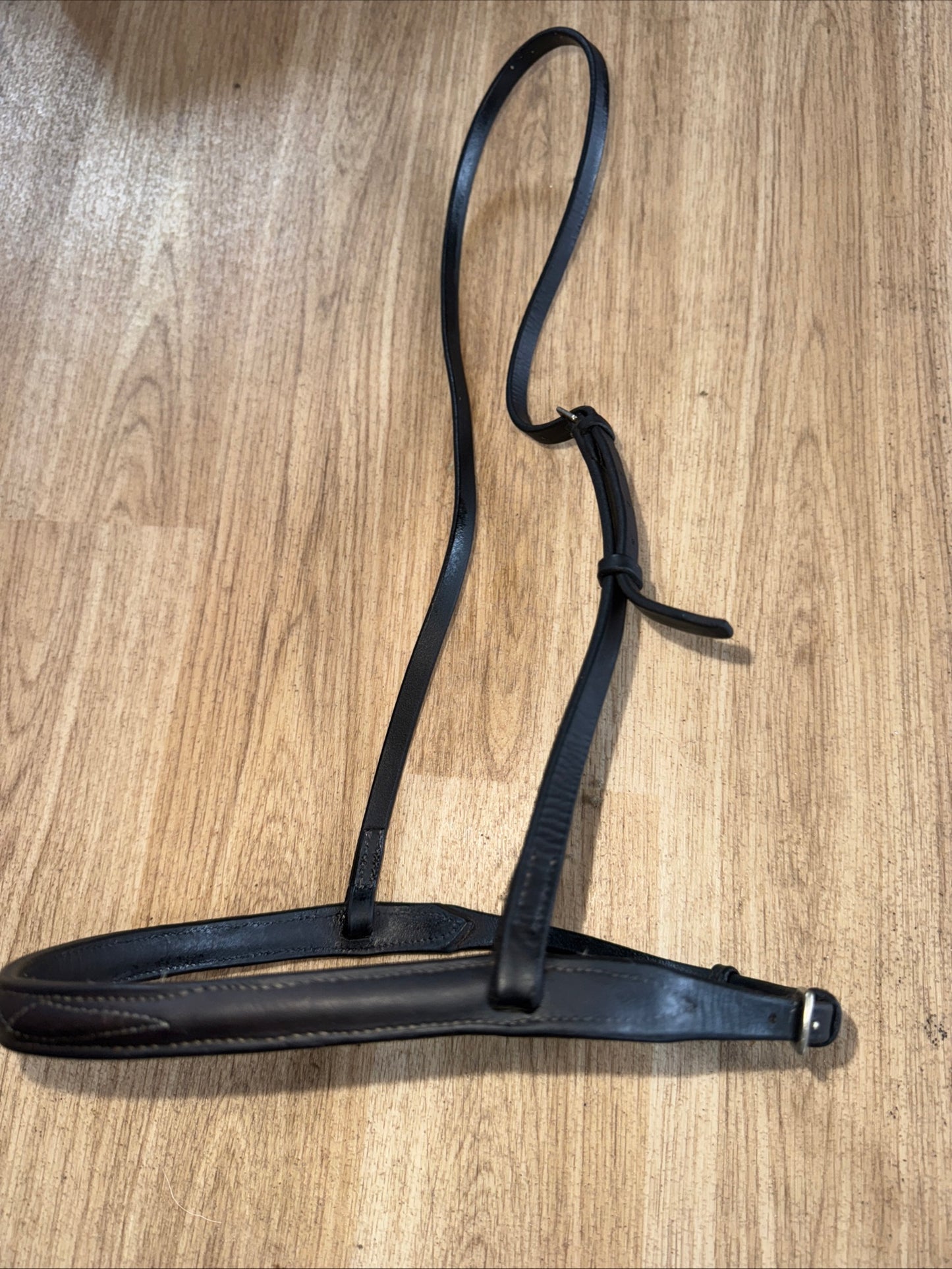 Havana Fancy Stitch Fine Noseband - Show - Cob #888