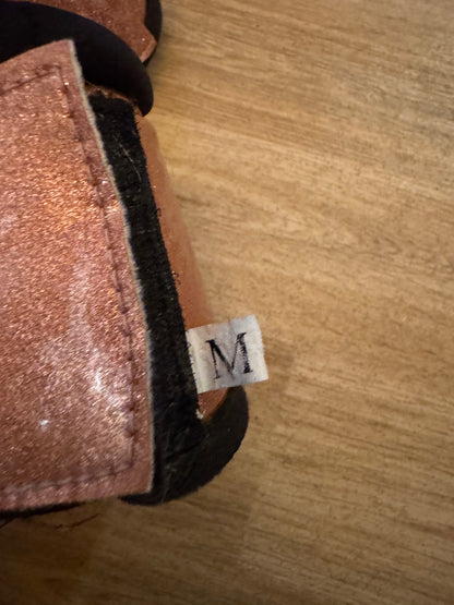 Rose Gold Neoprene Over Reach Boots Size Medium | Second Hand Horse Tack