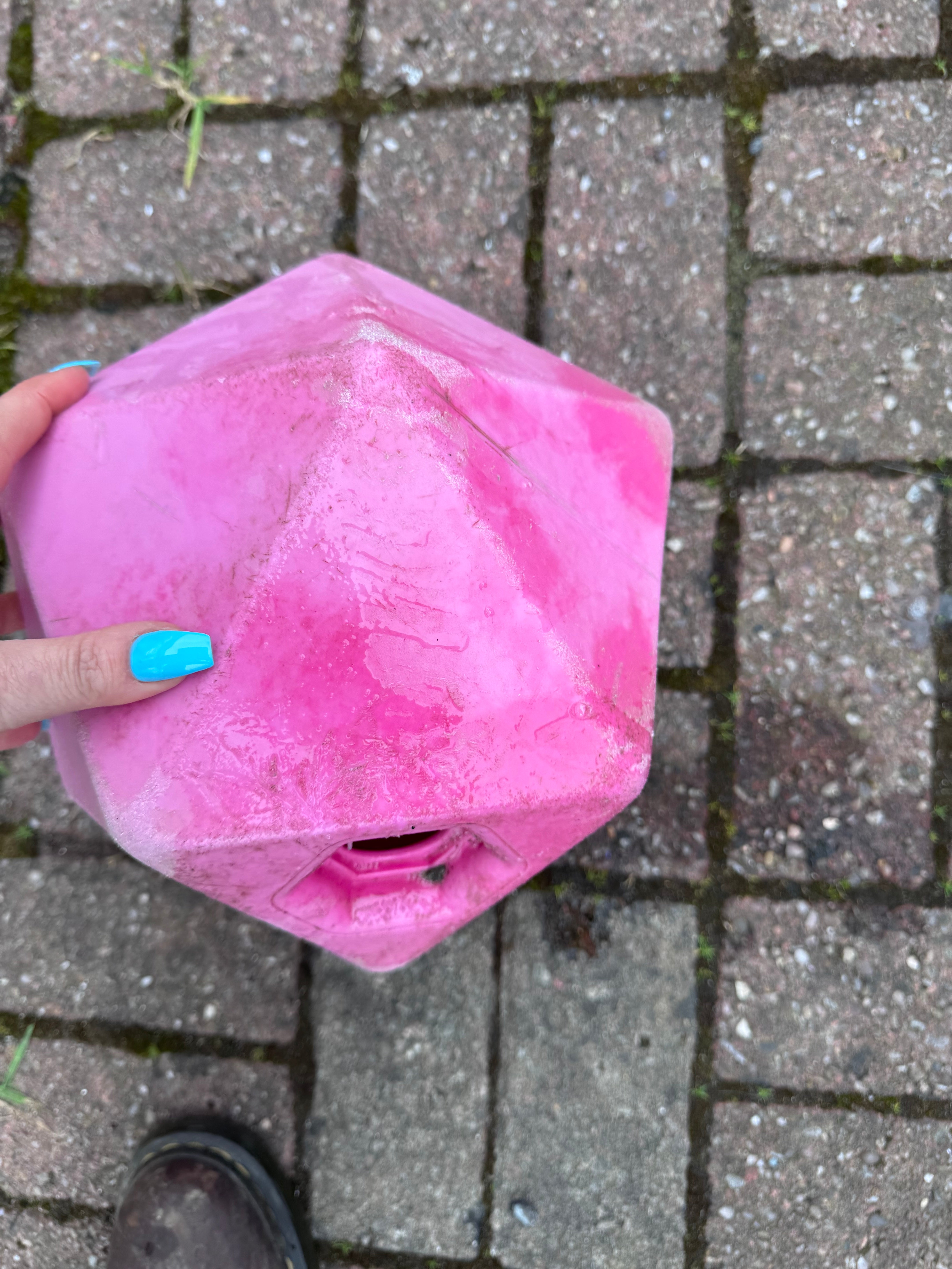 Stable Treat Ball - PINK - Horse Donkey Pony