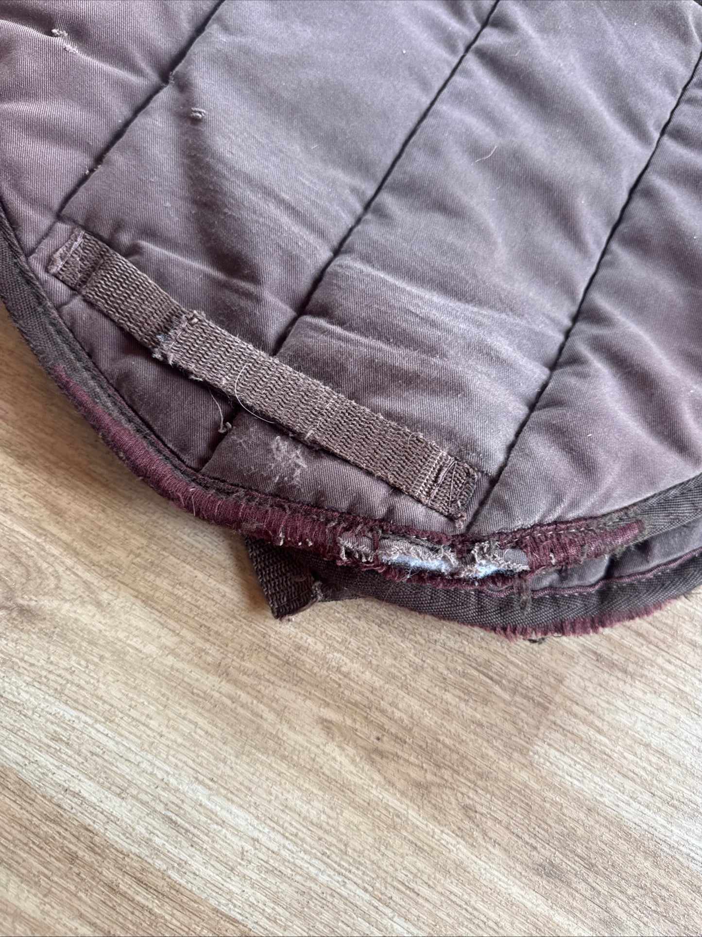 Griffin Nuumed Brown Propad Padded Size Full Numnah | Second Hand Horse Tack