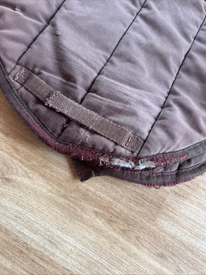 Griffin Nuumed Brown Propad Padded Size Full Numnah | Second Hand Horse Tack