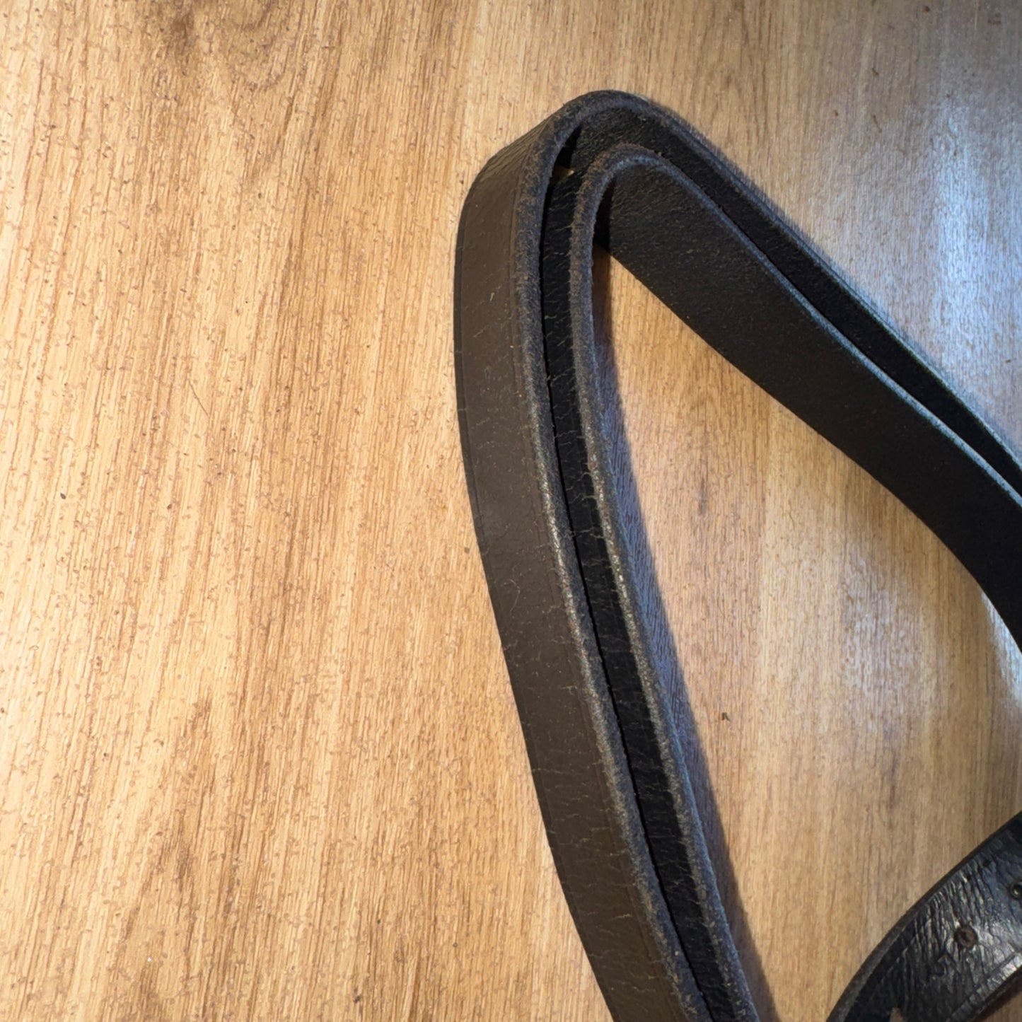 Black Leather 56” Stirrup Leathers #68 | Second Hand Tack