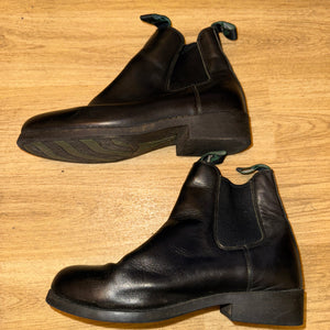 Dublin Black Leather Size 3 Jodphur Boots