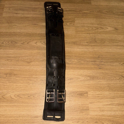 Top Quality English Leather 20” Girth - Dressage Padded Elasticated