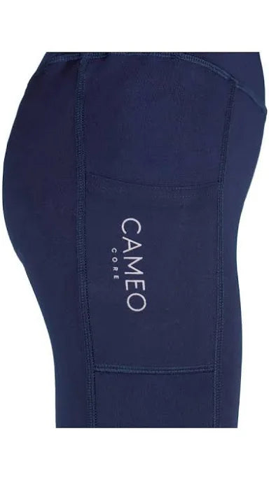 Cameo Core Collection Tights - SALE - Black Navy White Liquorice