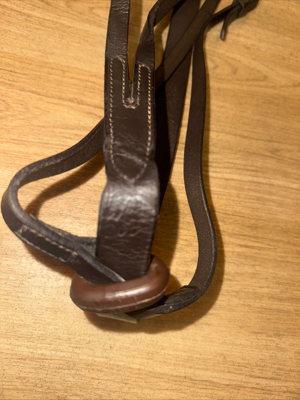 Hy Equestrian Brown Pony Running Martingale #43
